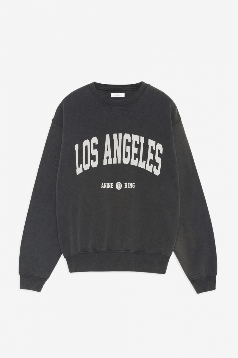 Sweat Anine Bing Ramona Los Angeles Noir Femme | UNY-7108079